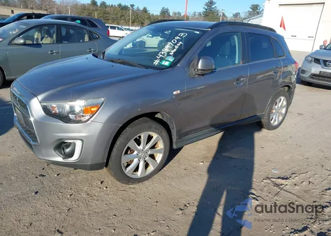2015 Mitsubishi Outlander Sport Se из США, поврежденный, VIN 4A4AR4AUXFE011000